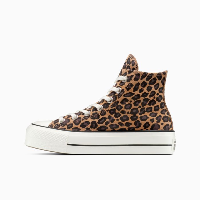 Chuck Taylor All Star Lift Platform Leopard Suede
